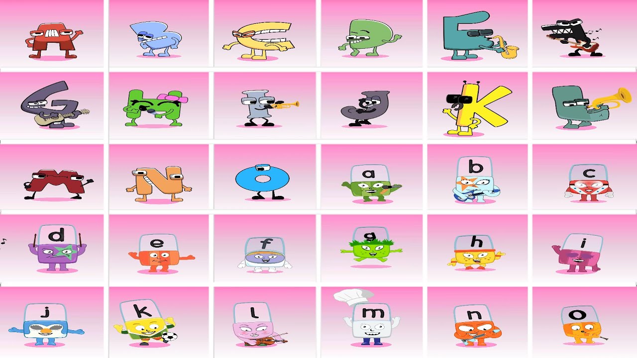 Sprunki Alphabet Lore A To O vs Sprunki Alphablocks A