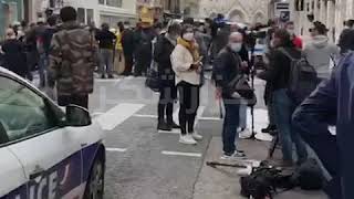 گزارشگر از محل حمله امروز در شهر نیس، فرانسه