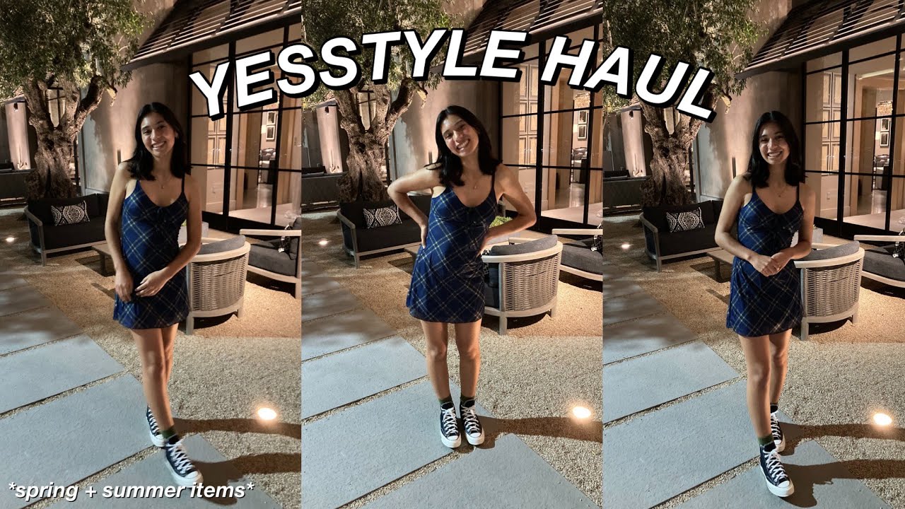 yesstyle TRY ON clothing haul *spring + summer items* 2022