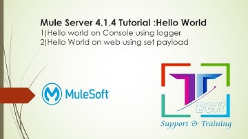 Mule Server 4.1.4 Tutorial : Hello World Application
