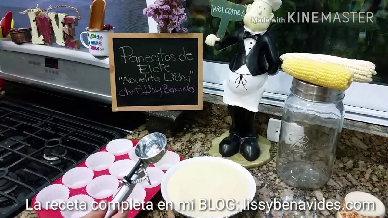 Panecitos de Elote, receta de mi Abuelita Licha, por Chef Lissy Benavides