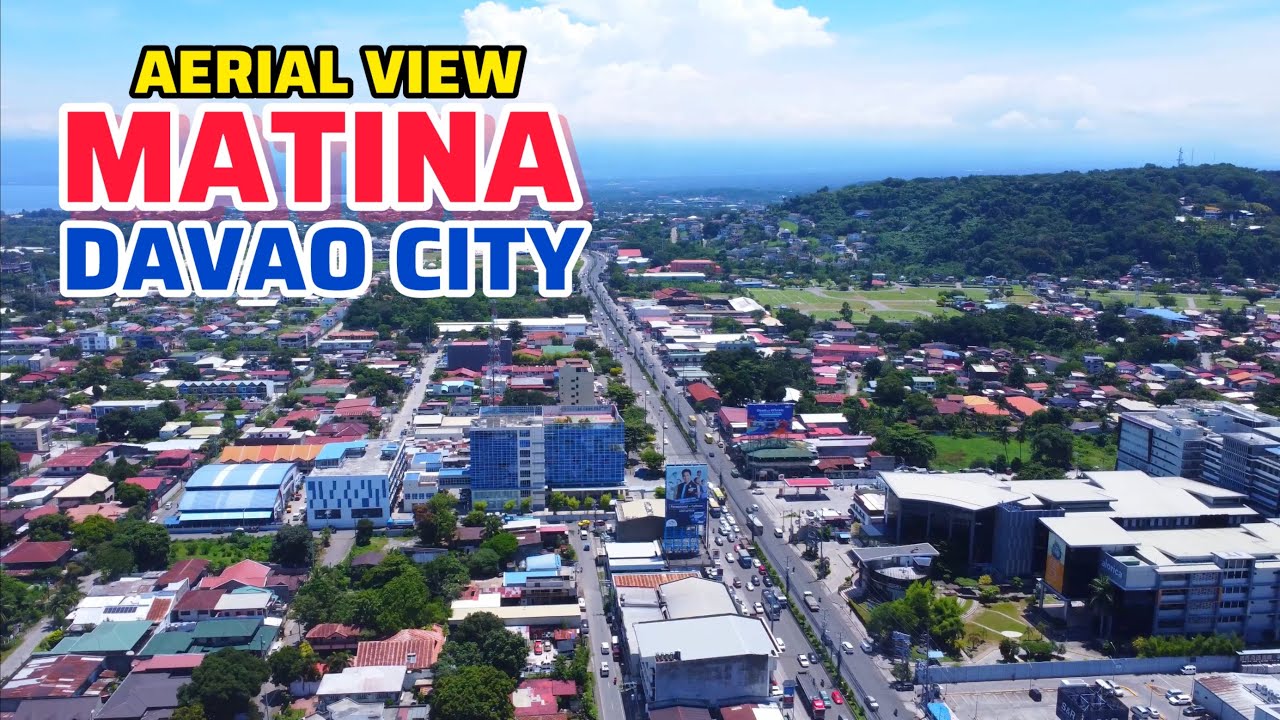 AERIAL VIEW OF MATINA, DAVAO CITY!