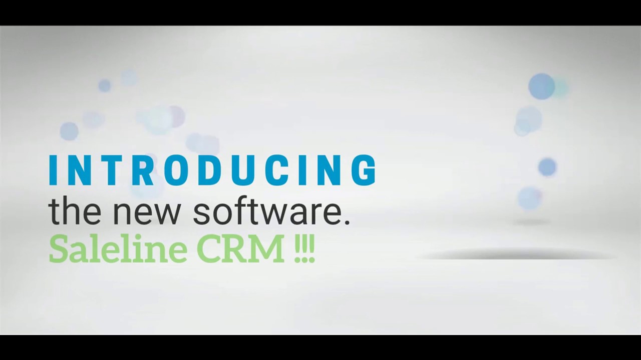 Saleline CRM - The best sales CRM