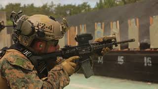 Force Reconnaissance Platoon Conducts Combat Marksmanship Training