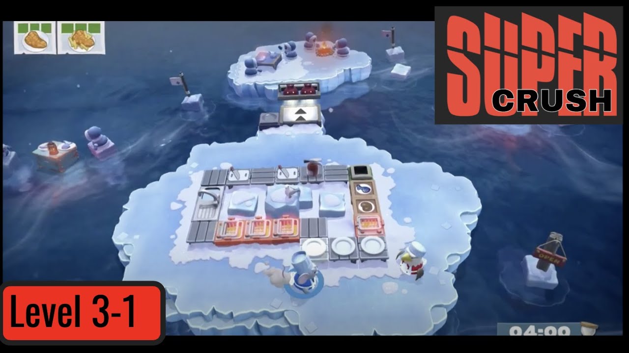 Overcooked Tutorial Overcooked! Lvl 3-1, 4 Stars Tutorial - YouTube