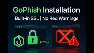 GoPhish Installation Tutorial with Built-in SSL | No Red Page Warning | Complete Setup Part 1