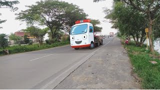Mantapp..banyak truk dijalan berubah jadi temannya tayo nih kawan..!