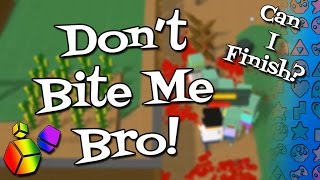 Don’t Bite Me Bro! | Can I Finish? Challenge | Attack Of The Zomikin!