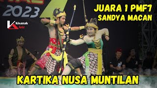 1st Place: SANDYA MACAN, Kartika Nusa Muntilan Dance School, 2023 Malioboro Pencak Festival