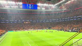 Galatasaray - Rpool Maç Sonu Tribün Çekimi Çocukluk Aşkımsın 💛❤️ Hayatın Anlamı Galatasaray 