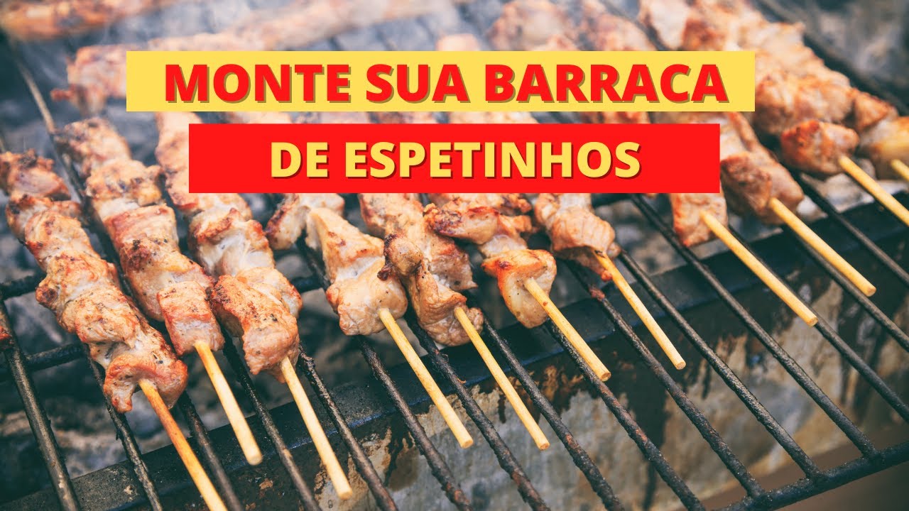 Como montar uma barraca de espetinho - YouTube