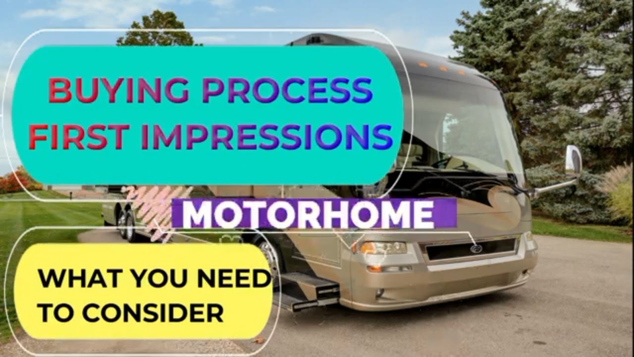 Buying Used Motorhome lessons get prepared. YouTube