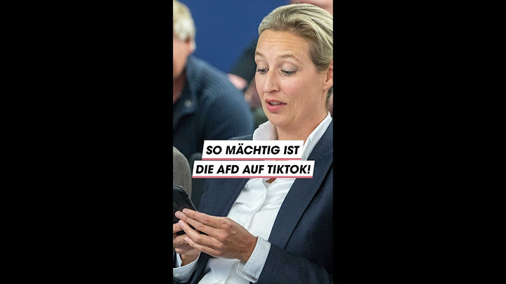 So KRASS ist die AfD auf TikTok! #shorts