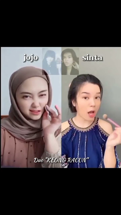 sinta dan jojo nambah cantik aja nih #sinta #jojo #keongracun