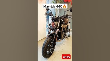 All New Mavrick 440 🔥 Cinematic Look😳||hero new bike 2025|Mavrick hero ||look price, #mavrick440