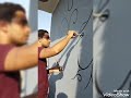طريقة رسم الاستنسل نقاشه رسم 