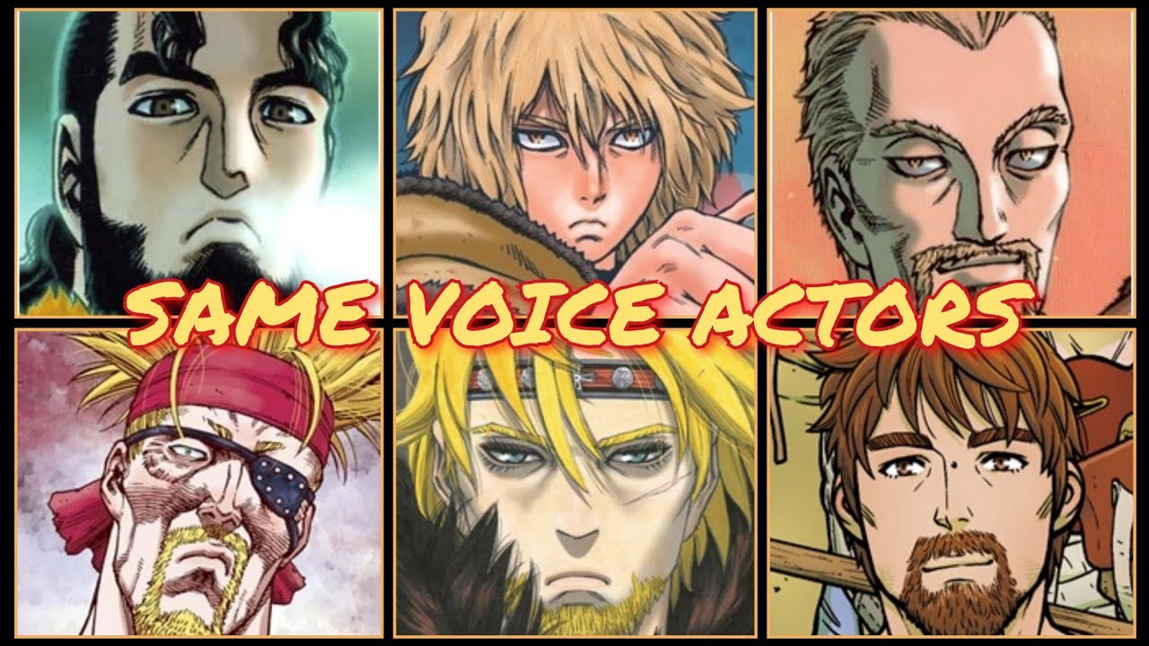 Anime Voice Comparison- Einar (Vinland Saga) 