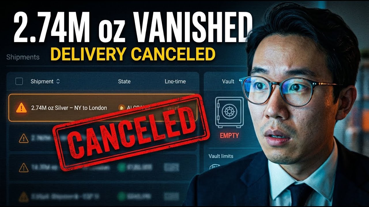 2.74 Million Ounces Vanished — The Paper Silver System Is Collapsing