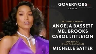 Angela Bassett Reacts To Honorary Oscar By Not Reacting