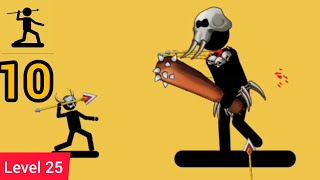 The Spearman Gameplay Part 10 Level 25 Boss Fight - Stickman Android & ios Gameplay screenshot 5