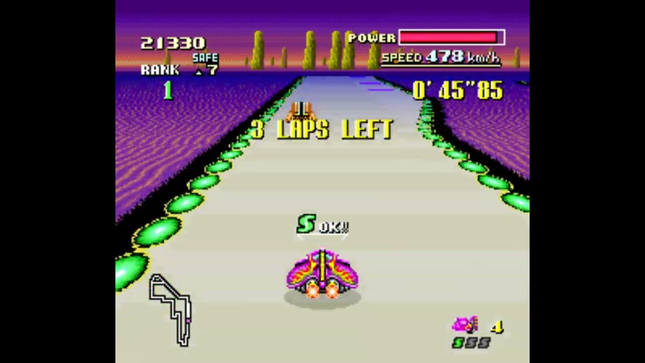 [TAS] SNES F Zero (Master Difficulty)