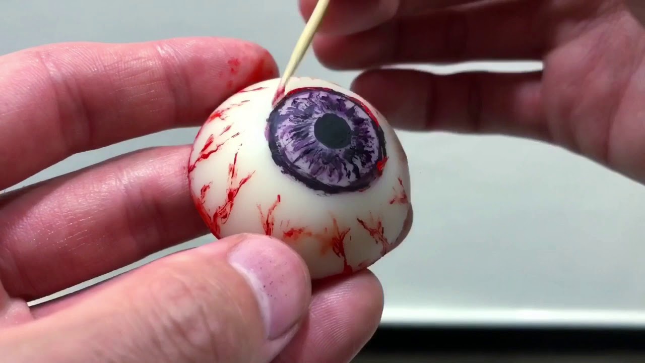レジンで目玉作ってみた ハロウィンにも Youtube