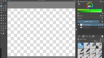 Krita layers tutorial video
