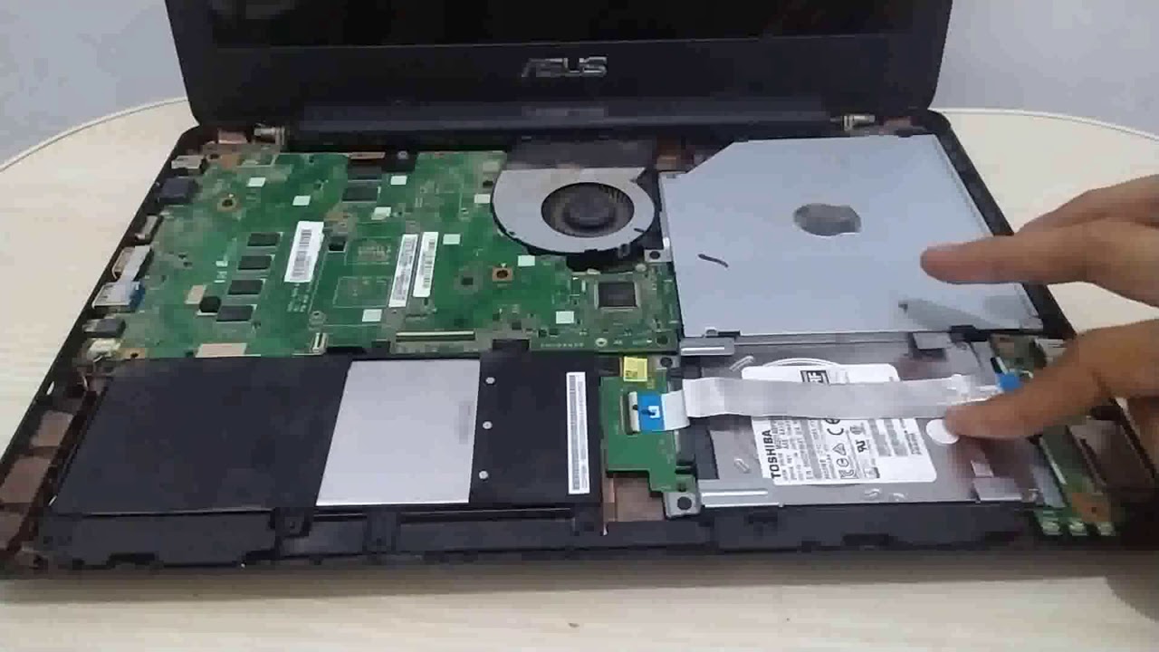 Unboxing & Upgrade Asus A455LF