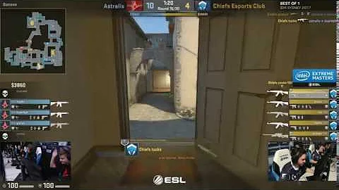 ASTRALIS DUPREEH GETS MAD VS CHIEFS AT IEM SYDNEY