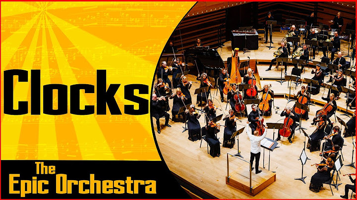 Clocks Orchestral version - Orchestral performance video thumbnail