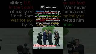 Trump Became the First Sitting U.S. President in North Korea #shorts