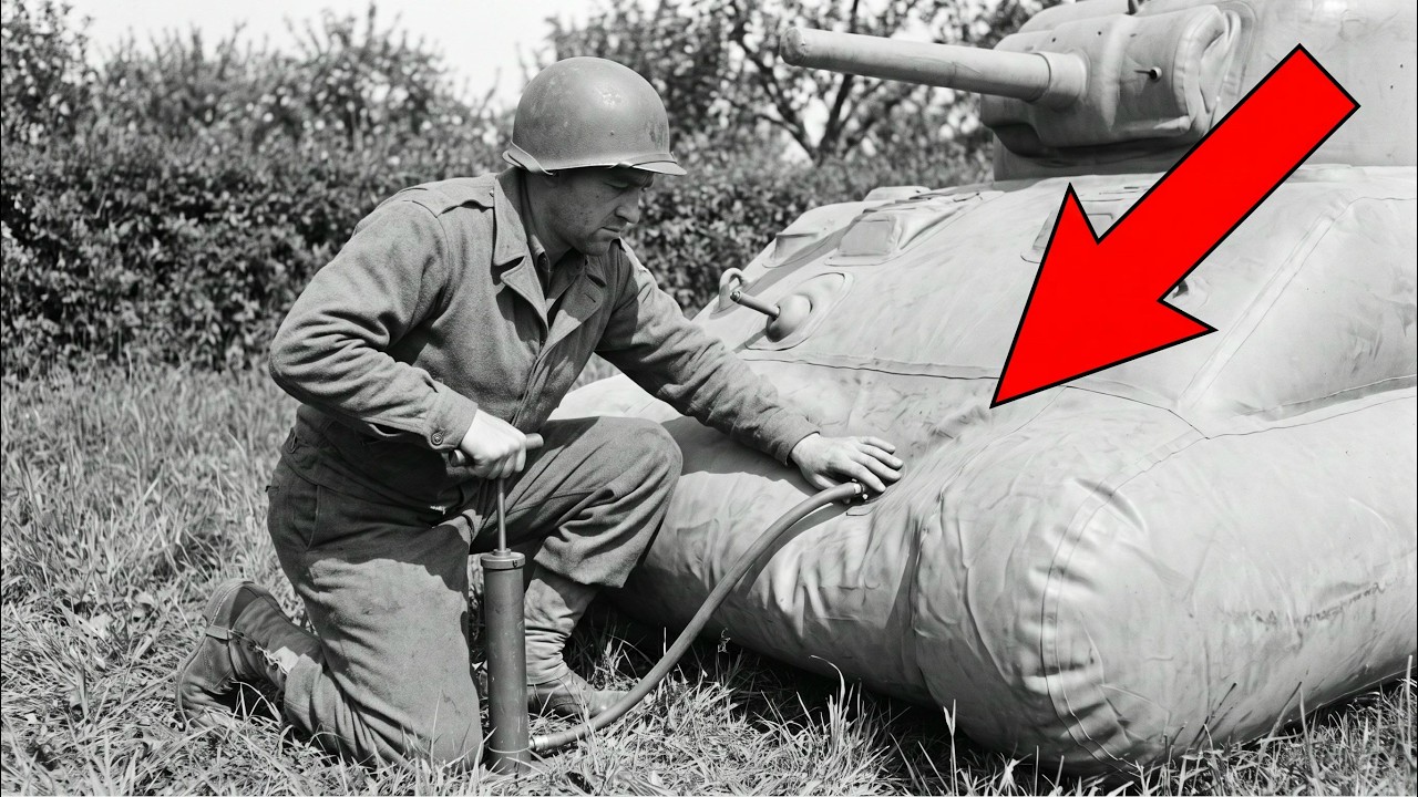 The FAKE Army That Fooled Hitler — Inflatable Tanks and Ghost Radios