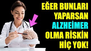 BUNLARI YAPARSAN ALZHEİMER’A YAKALANMA RİSKİN HEMEN HEMEN HİÇ YOK! #alzheimer #şifabul #demans