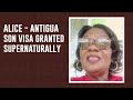 HER SON&#39;S VISA WAS GRANTED AND RELEASED WITHOUT DELAY - WITH OUR GOD ALL THINGS ARE POSSIBLE