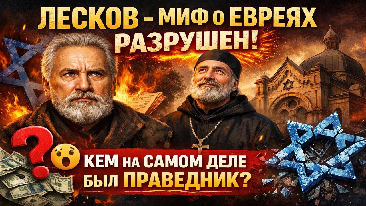 Лесков — Миф о евреях разрушен  Правда о праведнике, которую скрывали