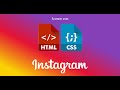Icono de Instagram con HTML y CSS