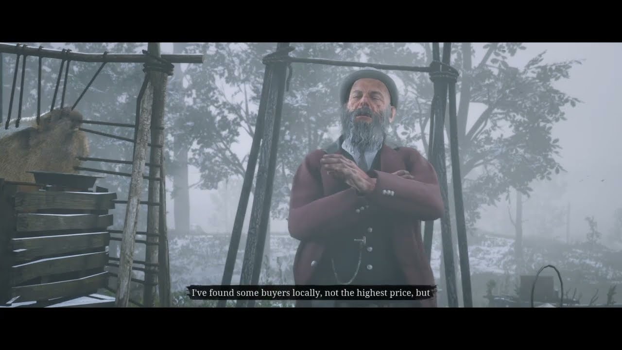 RDR2 ONLINE - Trader Sell Mission - Annesburg Station