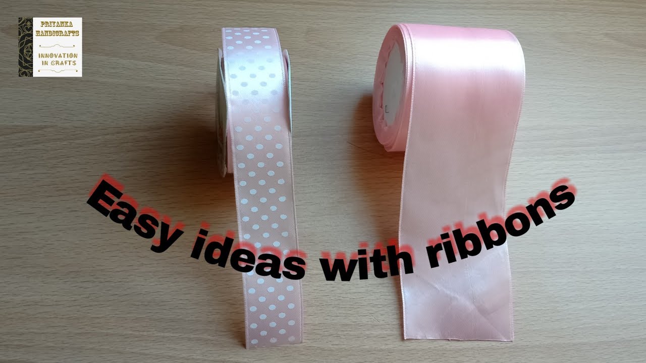 Easy ideas with ribbons/simple ribbons ideas/simple ideas with ribbons