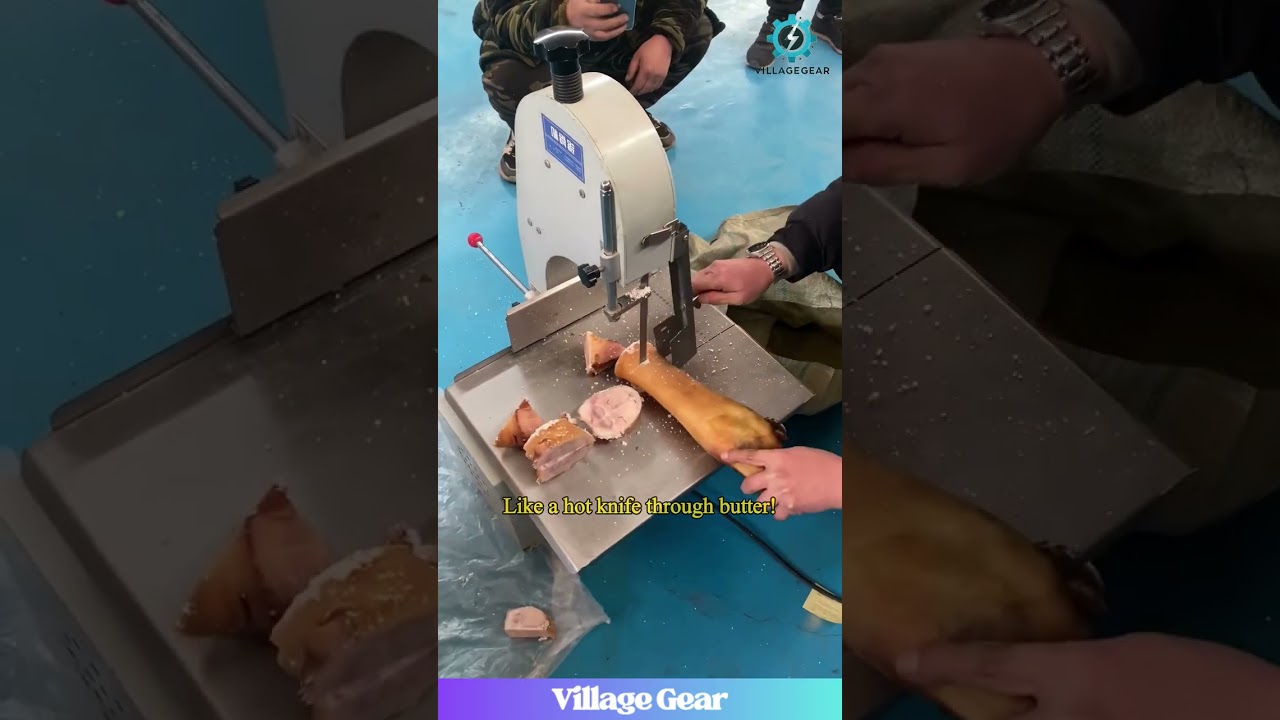 This Band Saw Slices Through Frozen Meat Like Butter! 🤯 