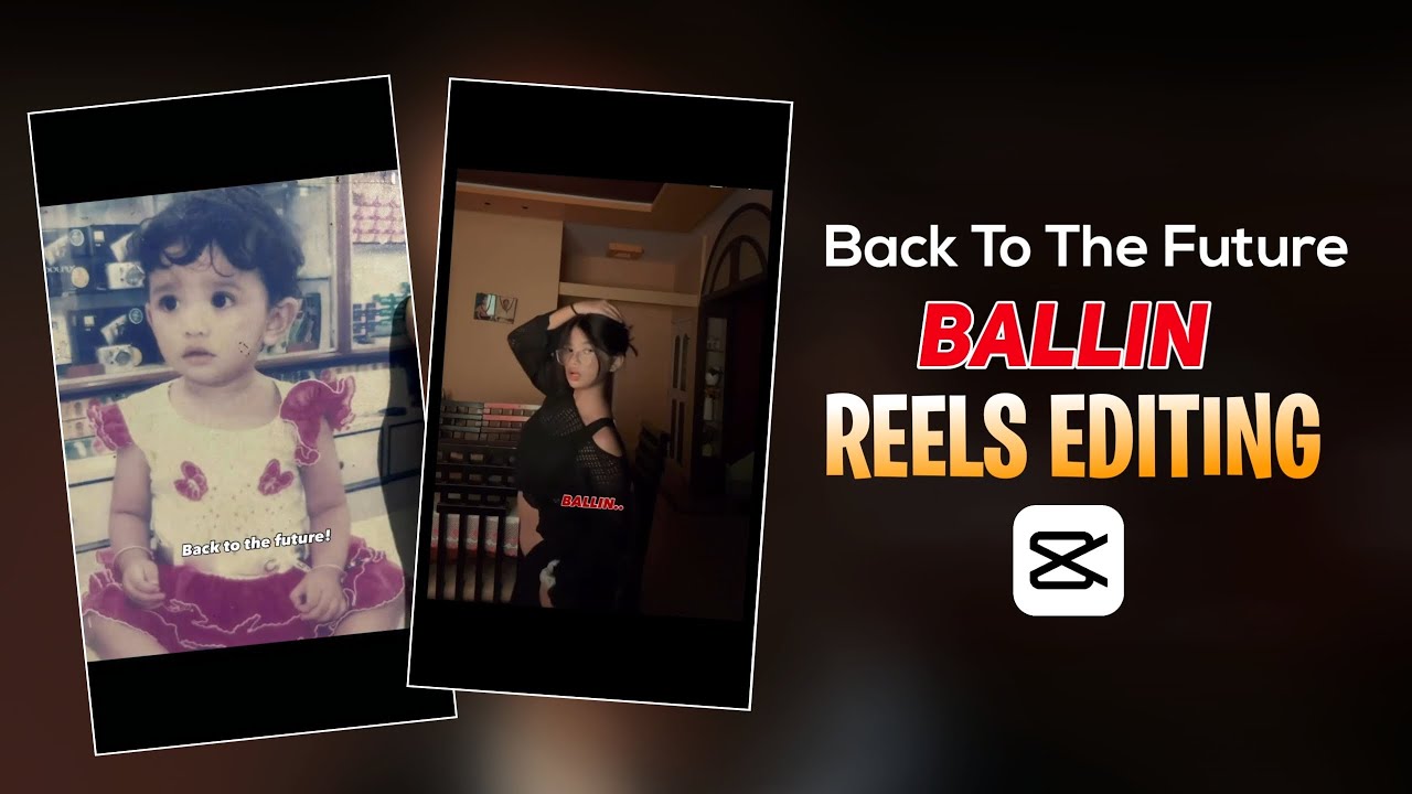 Back To The Future Reels Editing Tutorial | Ballin Reels Editing | Back To The Future Template 