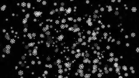 SNOWFLAKES FALLING | FREE STOCK 4K FOOTAGE DOWNLOAD | SOLID BACKGROUND | ROYALTY FREE | NO WATERMARK
