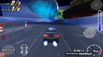 Raging thunder 2 || gameplay || speedway map ||