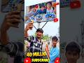 surprise for Sourabh Joshi 40 million#shorts #minivlog #souravjhoshivlog
