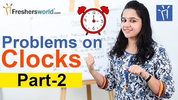 Aptitude Made Easy - Problems on Clocks -2, Basics and Methods, Angle between hands, Tricks