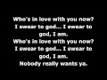 Childish Gambino - The Longest Text Message (Lyrics On Screen)