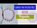 PULSERA NUDO FESTON RAPIDA Y FACIL #1