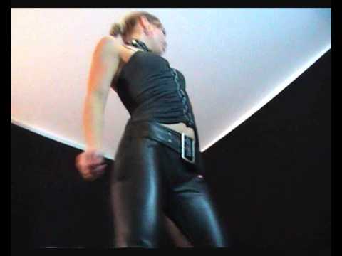 Hot Dancing in Miss Sixty Leather Pants