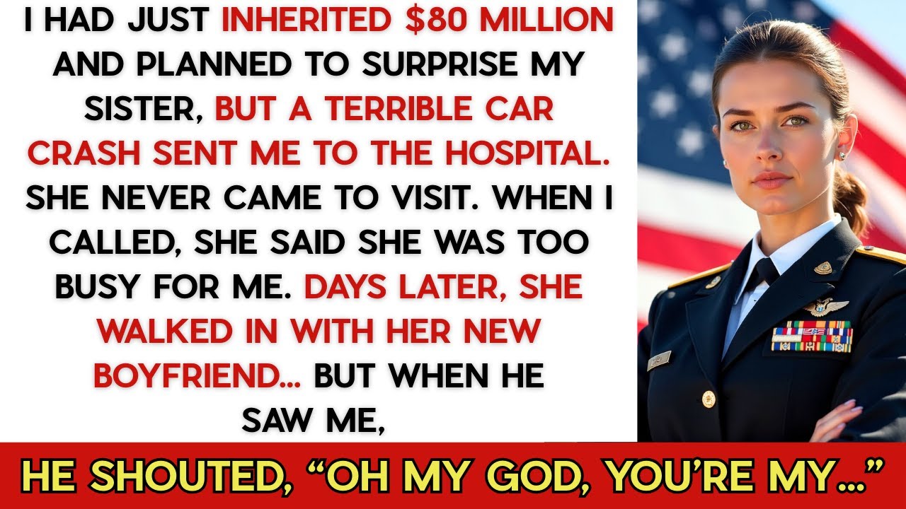 I Survived a Crash After Inheriting $80M, When My Sister Saw Me, She Screamed…