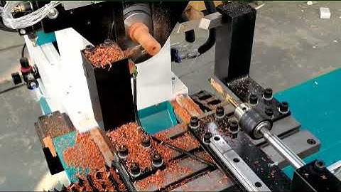 New CNC Lathe Machine for Woodworking with Automatic Feeding System