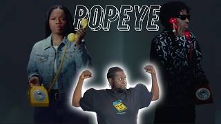PS Hitsquad ft Cristale - Popeye (Official Music Video) | Reaction